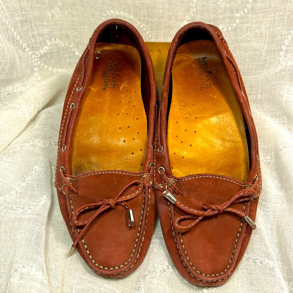 Mercanti Florentini leather moccasins
